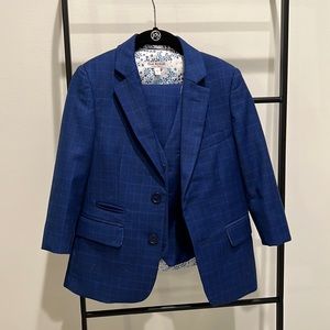 Isaac mizrahi boys 3 piece suit size 5